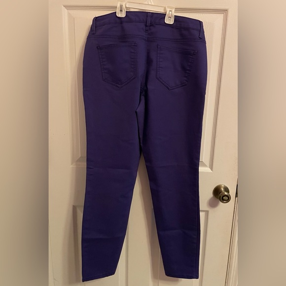Nine West Purple Jeans | Cigarette fit | Skinny Leg | Size 10 | - Picture 7 of 7